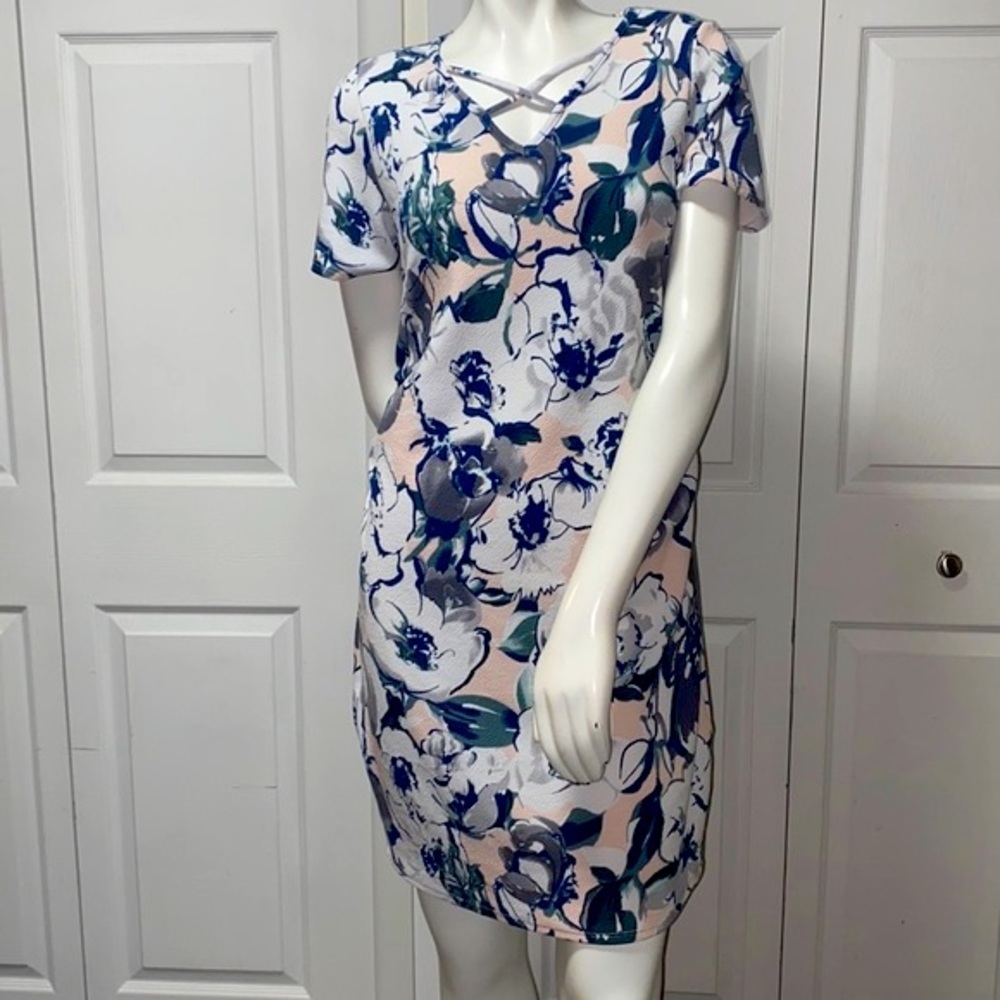 Pink blush Dress large maternity